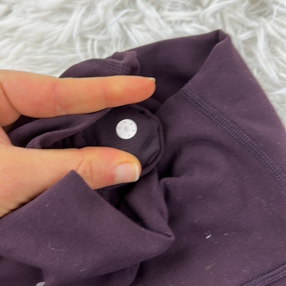 🔥$SALE$🔥 Lululemon Align Crop (19") Black Cherry - Picture 4 of 7